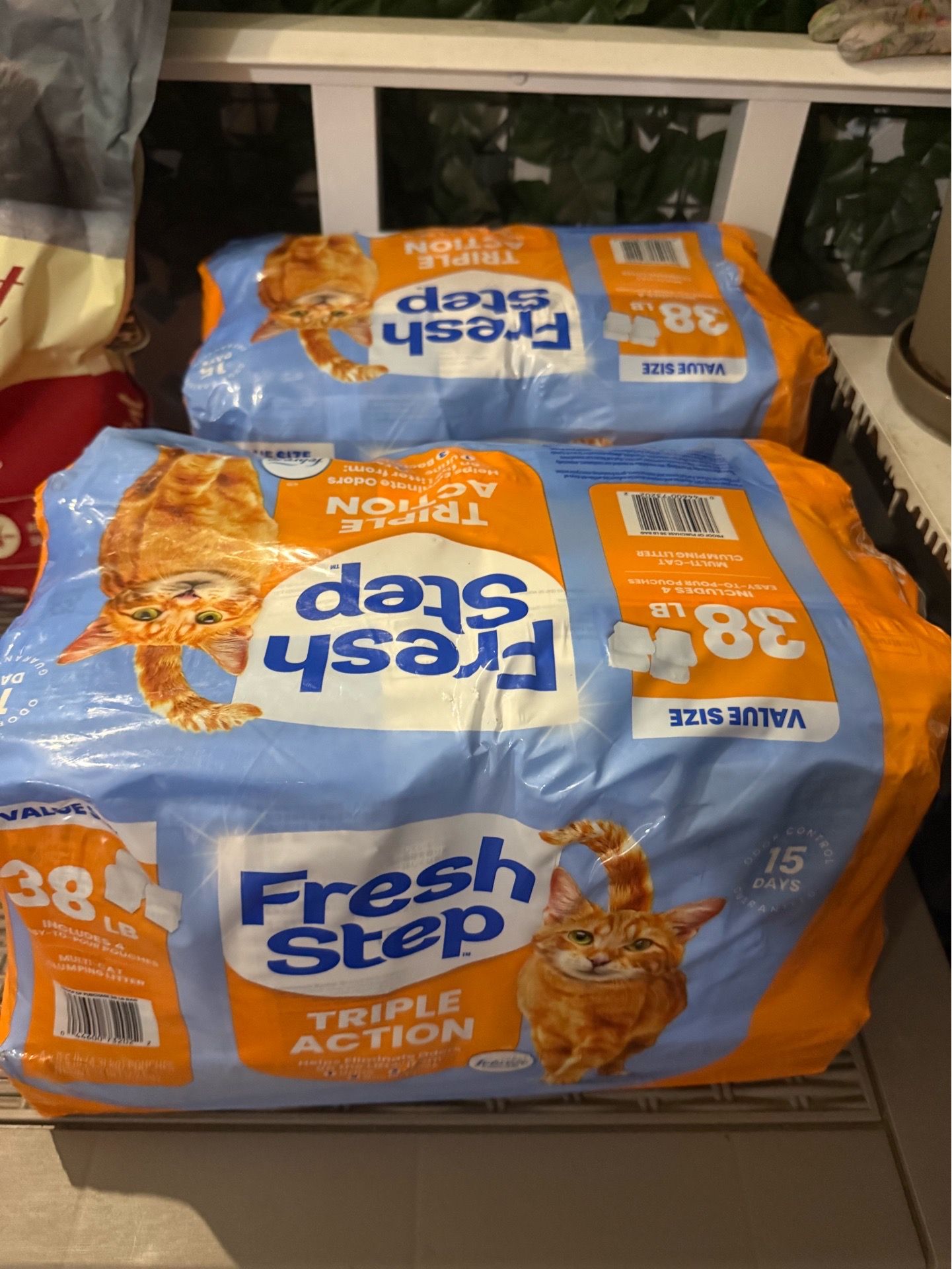 Fresh steps kitty litter 38lbs - NEW