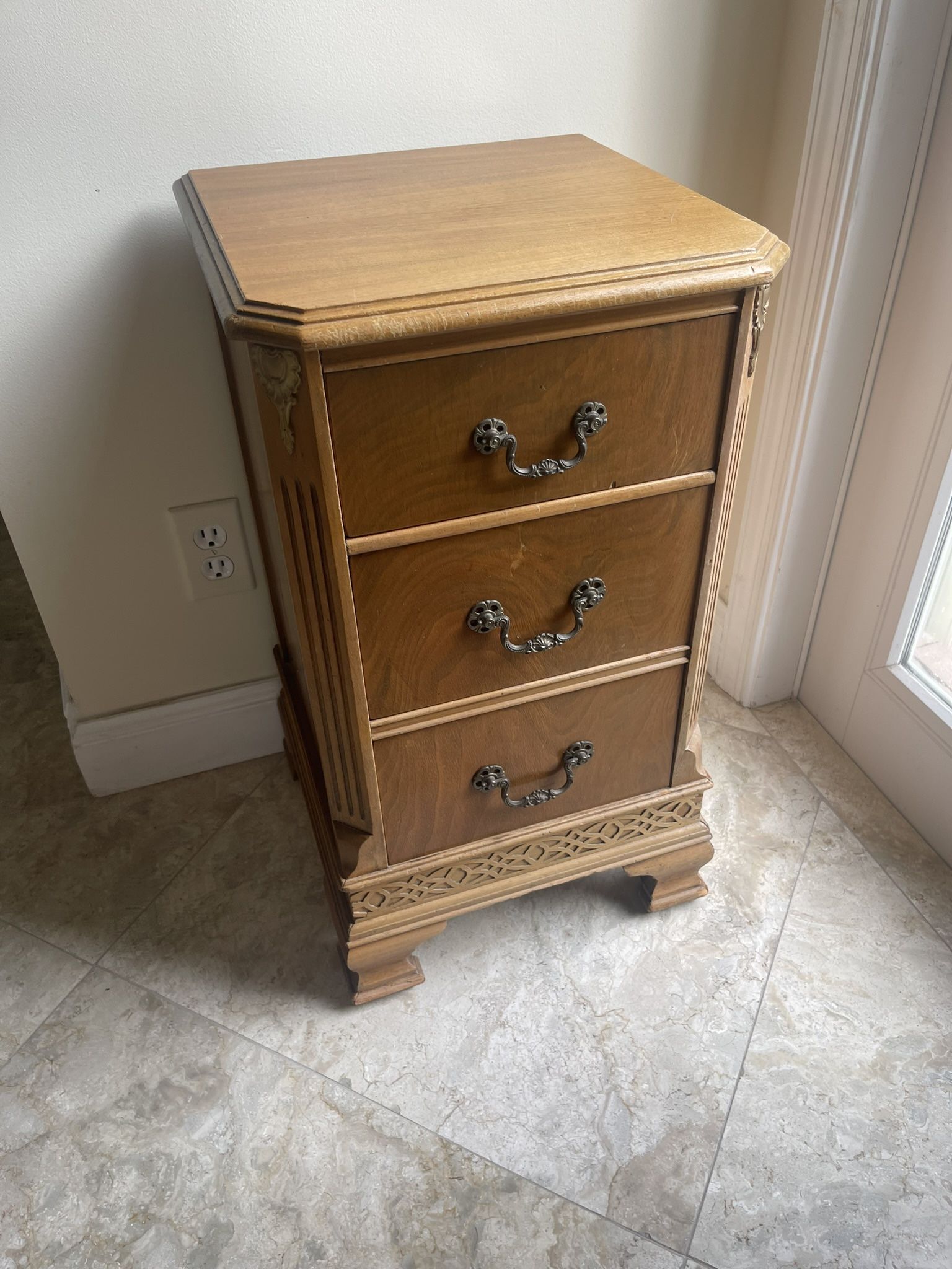 Small Vintage Cabinet With Drawers - $20