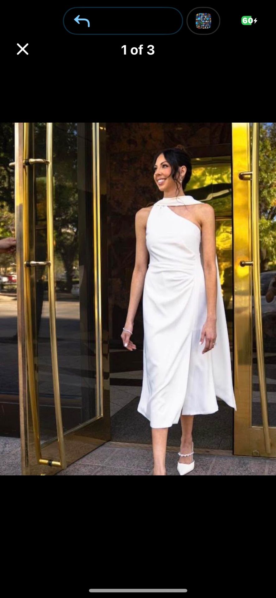 White , Dress For Pictures