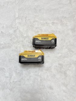 Dewalt 4Ah Batteries 2-Pack