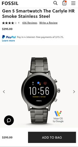 Fossil Carlyle Smartwatch