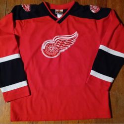 Dominic Hasek Youth Size Large Detroit Redwings Hockey Jersey 39 Goal Brand