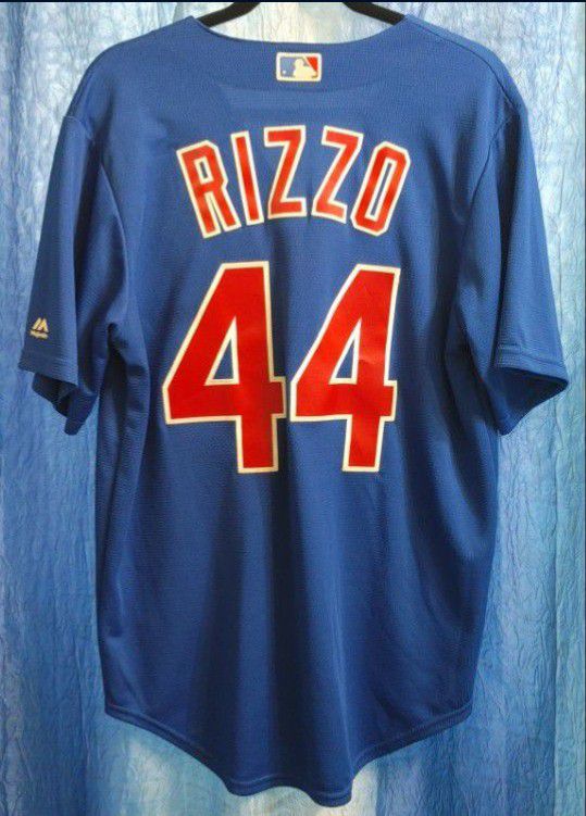 Chicago Cubs Size M Majestic "COOL BASE" #44 ANTHONY RIZZO Jersey (UNWORN)😇 MINT CONDITION!👀🤯 Please Read Description.