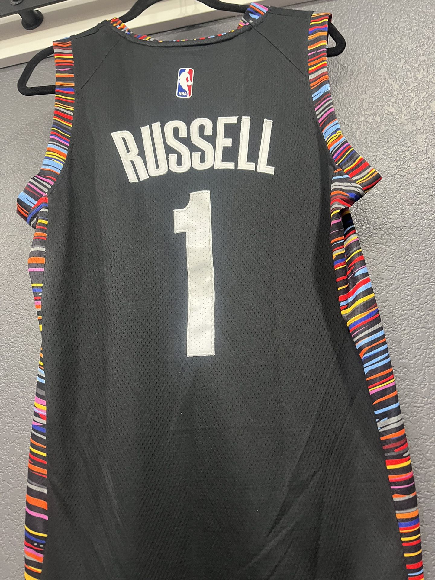 D’Angelo Russell Brooklyn Nets Jersey 