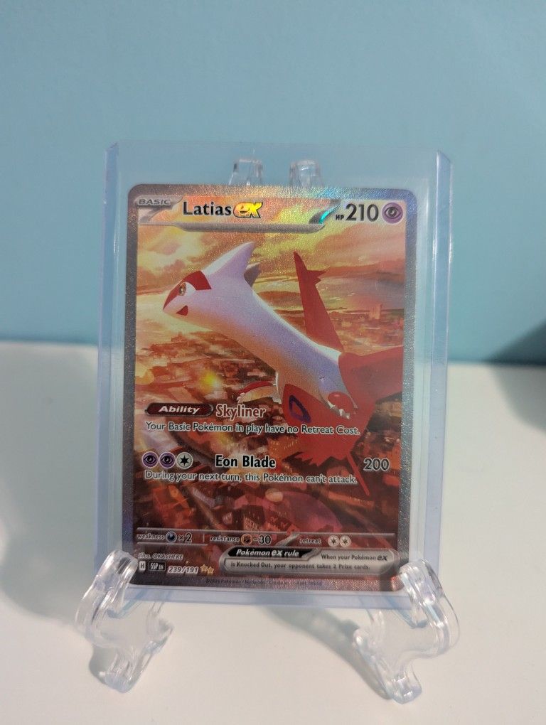 Latias EX 239/189 Pokemon card