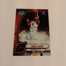 Jonas Aidoo Basketball Card