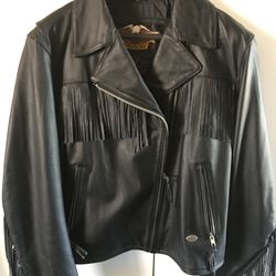 Harley Davidson Fringed Leather Jacket