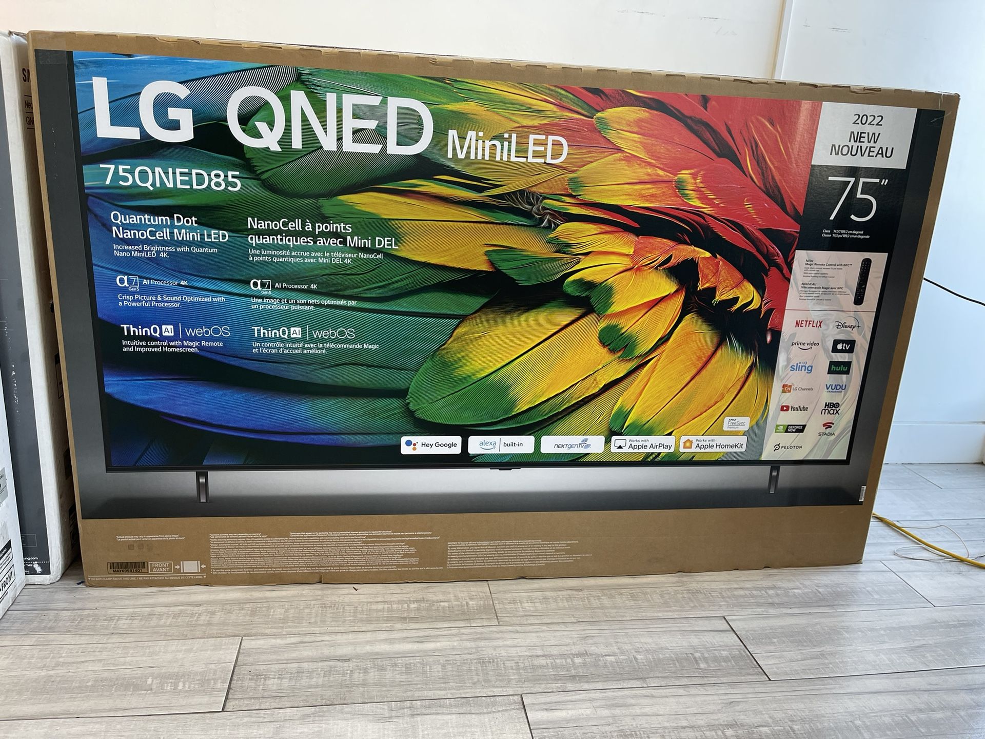 75” LG QNED 4K Smart TV