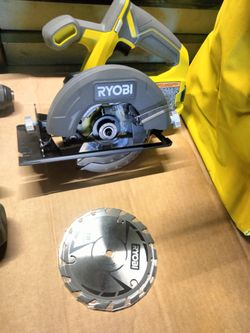 Ryobi Cordless Saw With Brand New Blade Never  Used