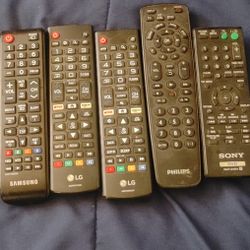 TV REMOTES $10 EACH