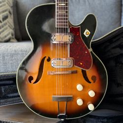 1960's Harmony Meteor H70 Sunburst - Super Clean!