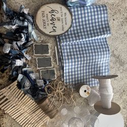 Assorted Baby Shower Decor