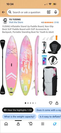 Pink Paddle Board 11 ft