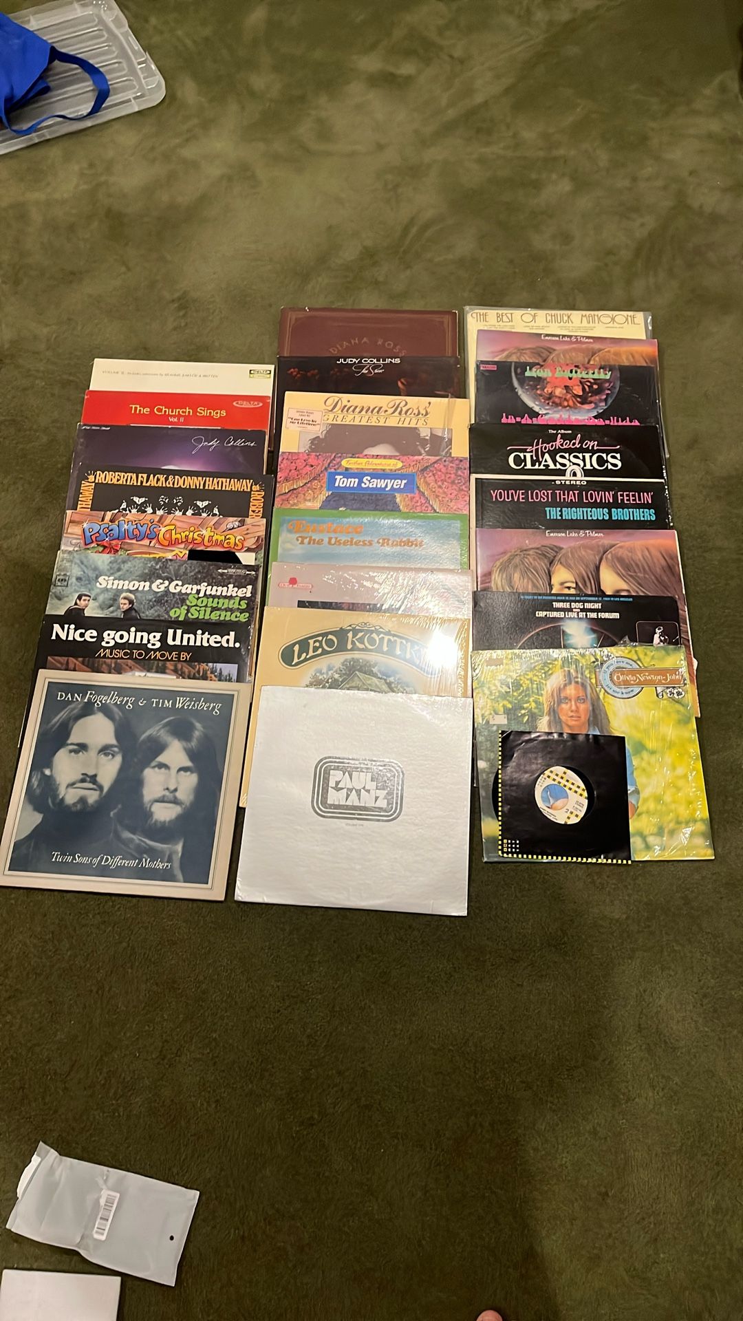 (50) 1970’s LP Soft Rock Collection Seals Crofts, Iron Butterfly, Three Dog Night MORE!!