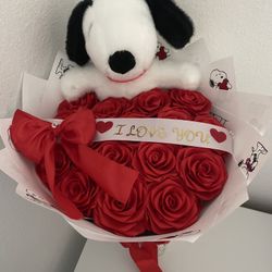 Valentine Day Gift/ Valentine Day Bouquet/ Flower Bouquet/ Flower Arrangement/ Ramos/ Valentine