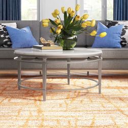 Shawntella Marble Top Coffee Table 