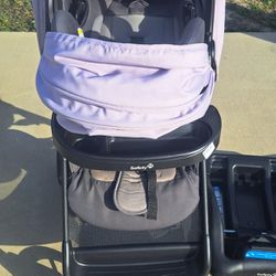Stroller, Car Seat, and 2 Car Seat Bases