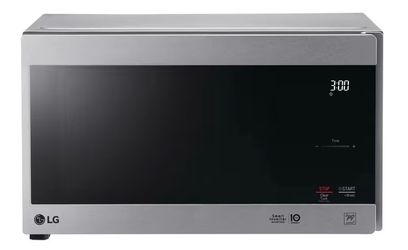 NeoChef 18.5 in. Width 0.9 cu.ft. Stainless Steel 1000 Watt Countertop Microwave with Smart Inverter
