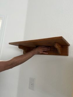 Vintage 70s Solid Wood Shell