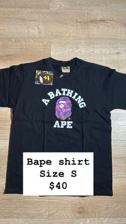 Bape shirt size S send offers