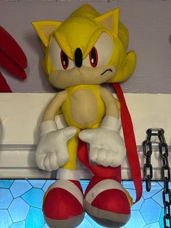 sonic plush backpack