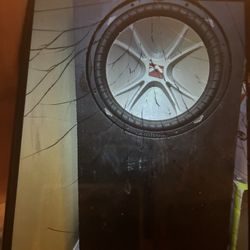 Kicker 12” Speaker W Hifonics Amp