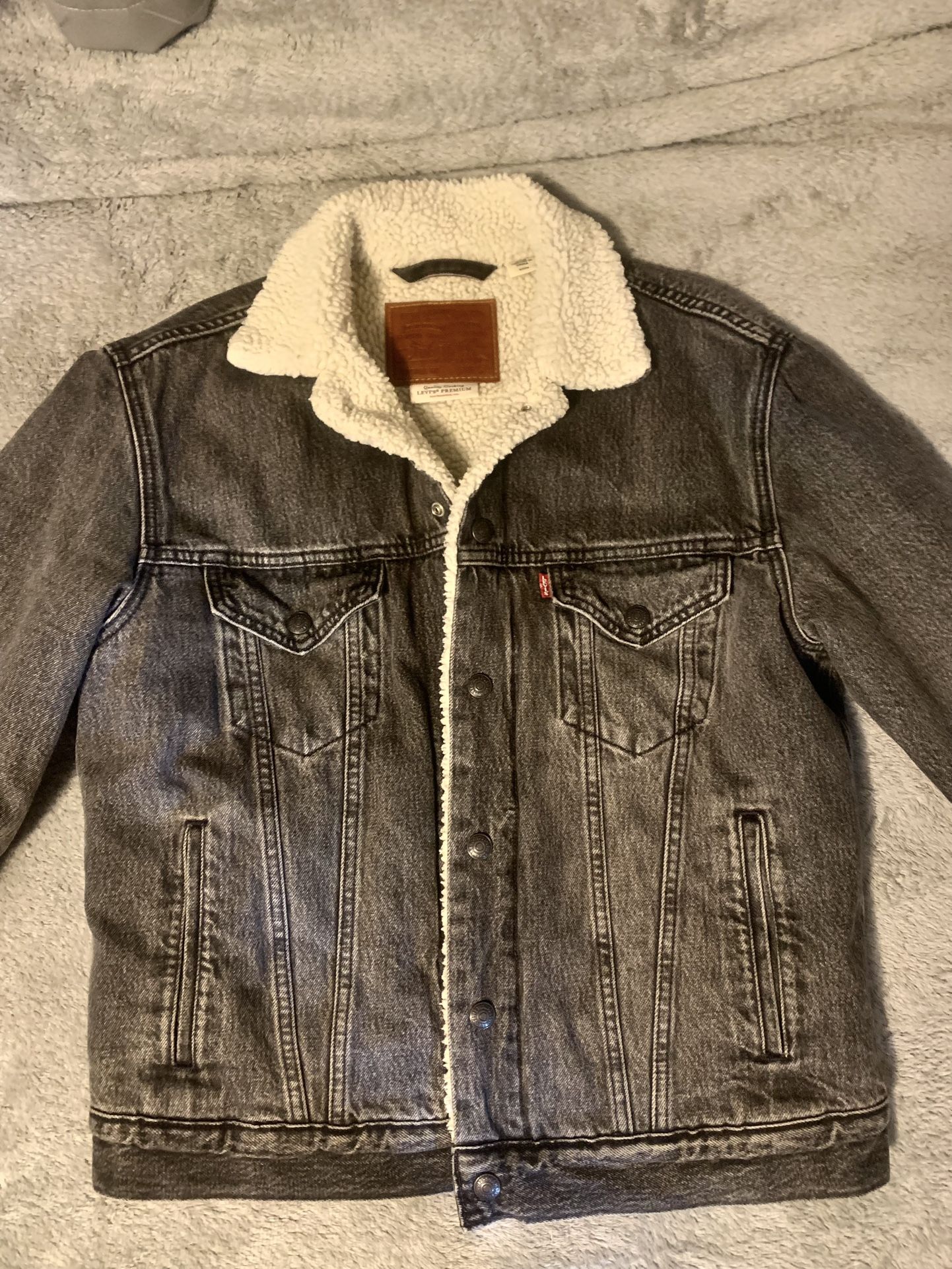 Levi’s Denim Jacket, Grey, 40