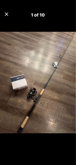 ‼️St Croix mojo bass salt water fishing combo. Sevin 4000 reel.