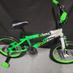Kent Action Zone Freestyle BMX Bike With Training Wheels