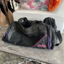 Vintage Jeep Travel Bag 