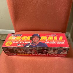 1989 Fleer Baseball Factory Sealed Set