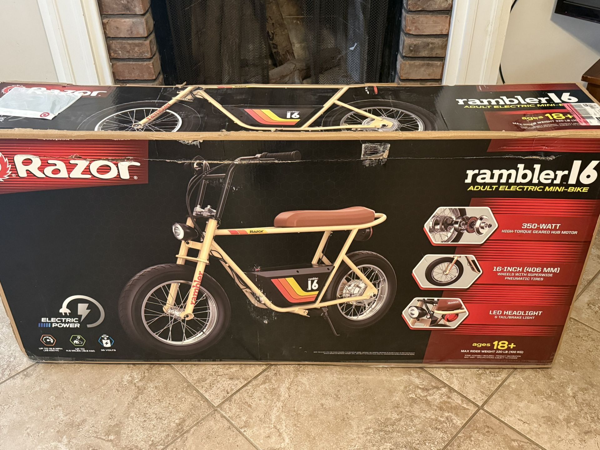 Rambler Step Over Electric Scooter