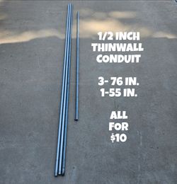 1/2" THINWALL PIPE/CONDUIT