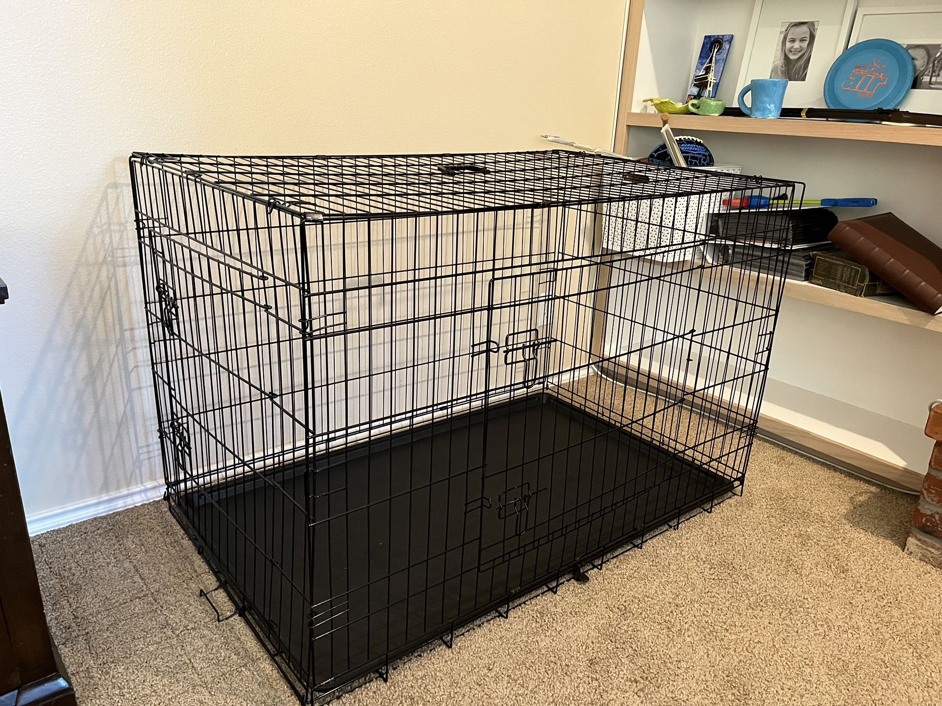 Dog Crate for Extra Large Dogs  - 42”