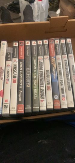 ps2 ps3 and xbox 360 games