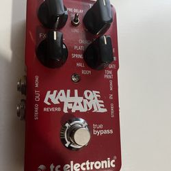 TC Electronic Hall Of Fame Reverb Pedal