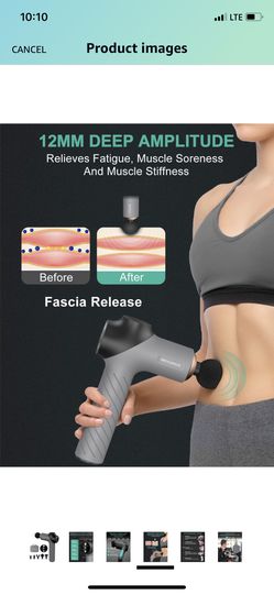 Medcursor Handheld Deep Tissue Massage Gun