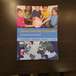 Human Diversity in Education. An Intercultural Approach. Ninth Edition. Kenneth H. Cushner, Averil McClelland, Phillip Safford.
