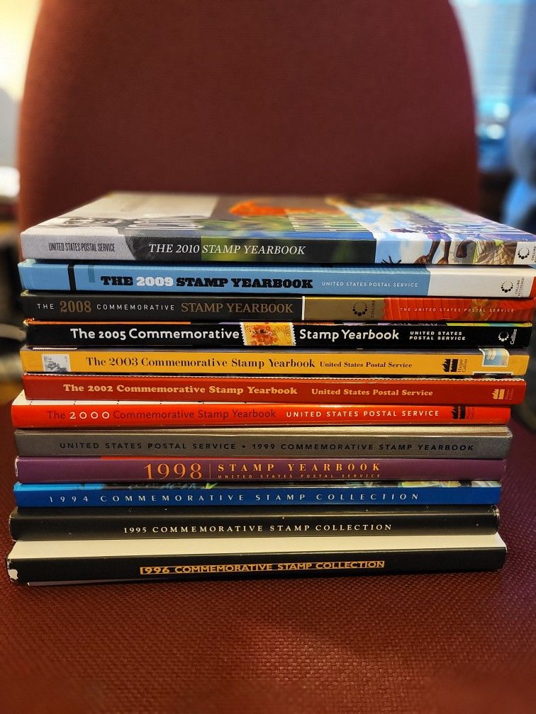 USPS Commemorative Stamps Yearbooks - No Stamps, Not Sealed