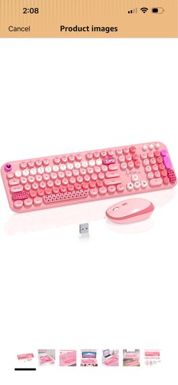 Wireless keyboard and mouse combo set