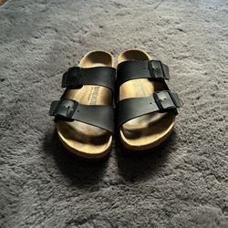 Birkenstock Black Arizona Slide Size 7