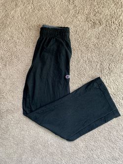 Black champion jogger pants
