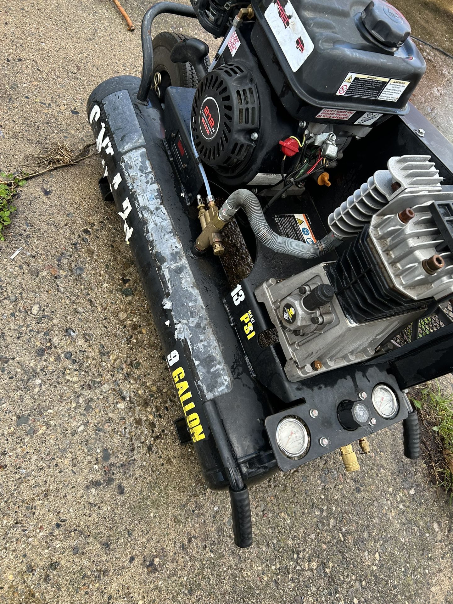 Gas Air Compressor