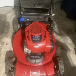 Toro 22’ Gas Personal Pace Mower With Electric Start