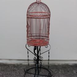 Wrought Iron Bird 🐦 Cage