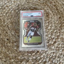 Antonio Gibson Rookie Prizm Psa 9