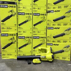 RYOBI One+ 18v Cordless Blower Kit $70 Each