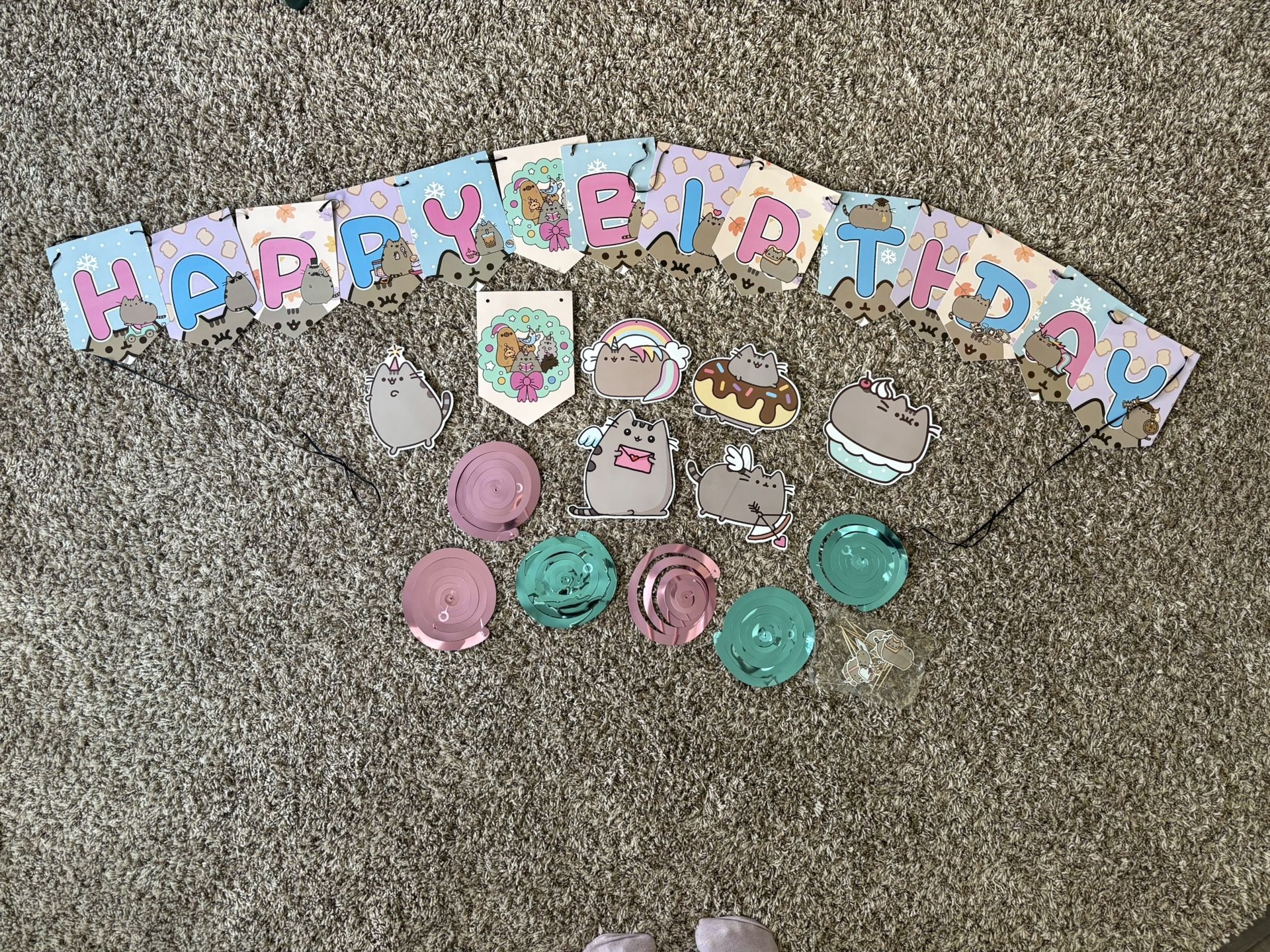Pusheen party supply