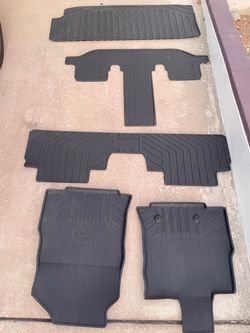 Subaru All-Weather Rubber Floor Mats Set