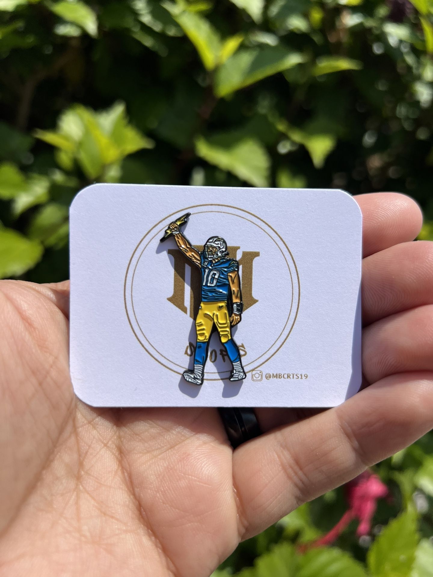 LA Chargers Herbert “BOLT UP”